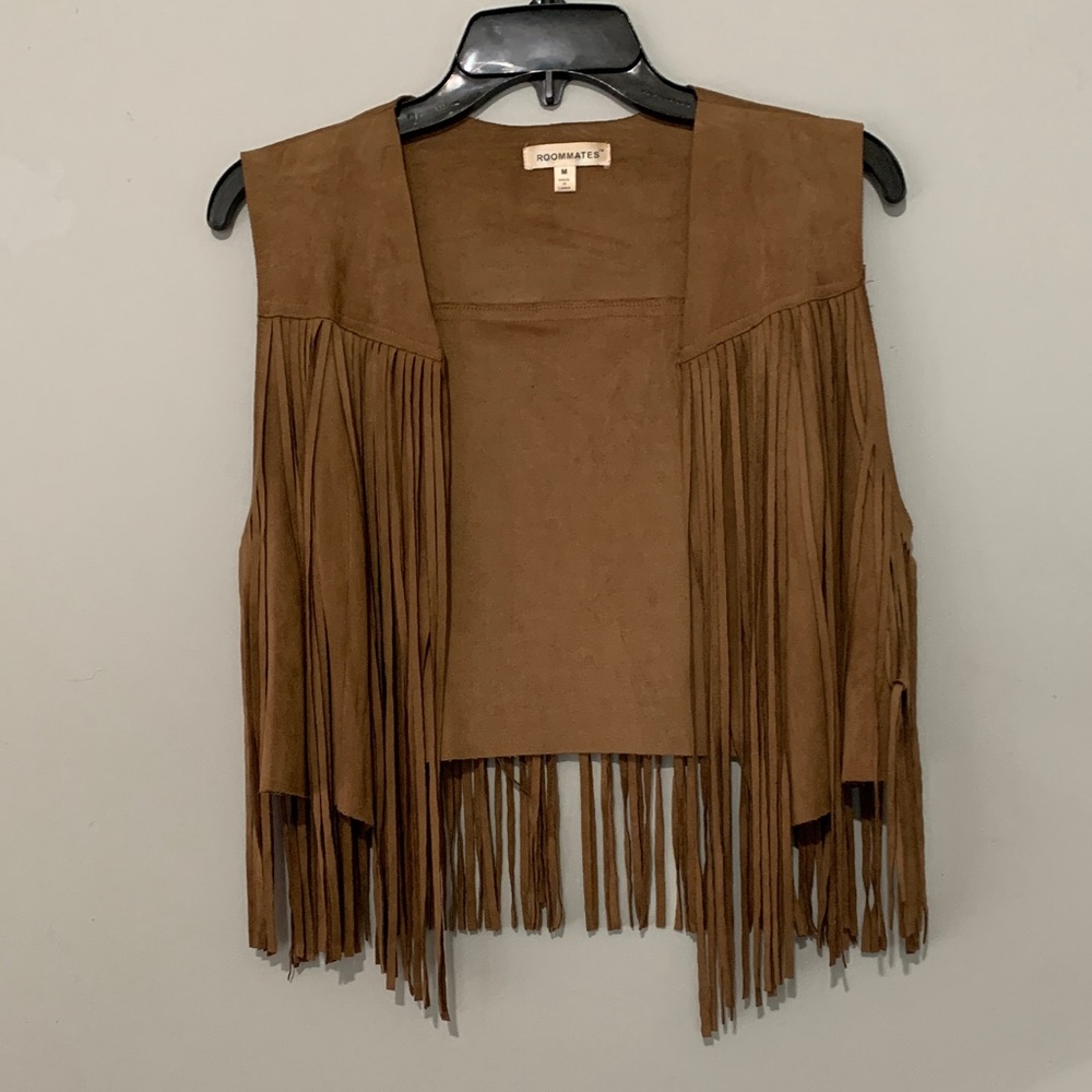 Roommates Tan Vest